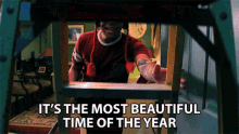 Its The Most Beautiful Time Of The Year Aj Rafael GIF - Its The Most Beautiful Time Of The Year Aj Rafael Mistletoe GIFs