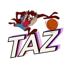 taz tasmanian devil space jam a new legacy basketball player crazy player
