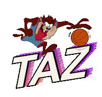 Taz Tasmanian Devil Sticker - Taz Tasmanian Devil Space Jam A New Legacy Stickers