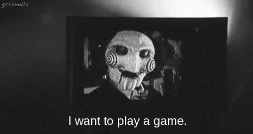 I Want To Play A Game Game Gif Saw Trapped I Want To Play A Game Discover Share Gifs