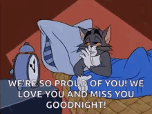 lullaby tom and jerry cat falling asleep goodnight