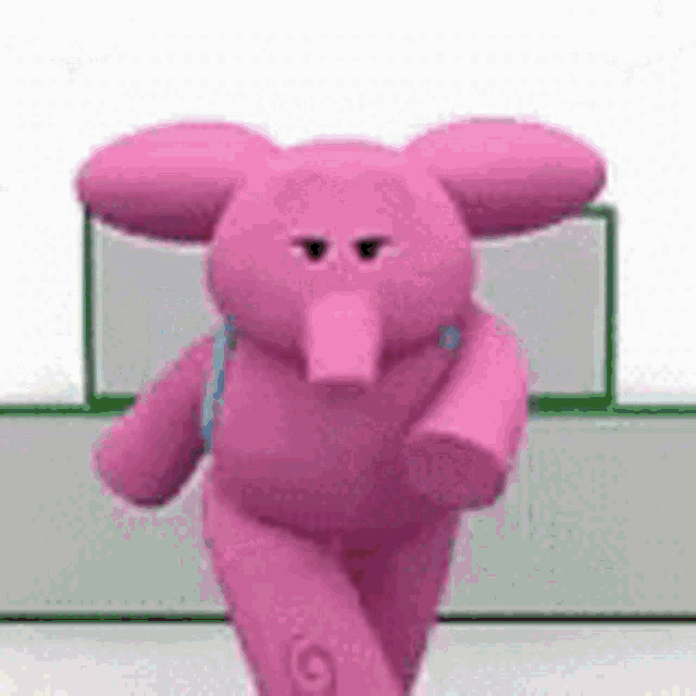Snorky Snorky Thee Stallion GIF - Snorky Snorky Thee Stallion Pink Elephant GIFs