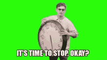 Time To Stop Times Up GIF - Time To Stop Times Up Stop Now GIFs