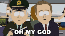 Oh My God General Revaur GIF - Oh My God General Revaur South Park GIFs