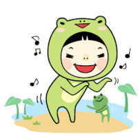 Dance Happy Sticker - Dance Happy Frog Stickers