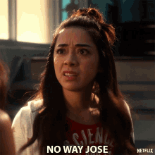No Way Jose Aimee Garcia GIF - No Way Jose Aimee Garcia Ella Lopez GIFs
