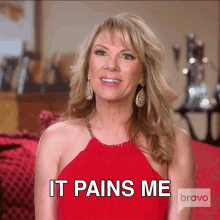 It Pains Me Real Housewives Of New York GIF - It Pains Me Real Housewives Of New York It Hurts GIFs