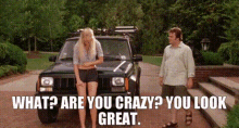 What Areyoucrazy GIF - What Areyoucrazy Youlookgreat GIFs