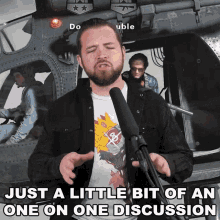 Just A Little Bit Of An One On One Discussion Bricky GIF - Just A Little Bit Of An One On One Discussion Bricky Lets Discuss That Between The Two Of Us GIFs