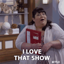 I Love That Show Thrilled GIF - I Love That Show Thrilled I Love That GIFs