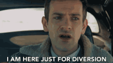 I Am Here Just For Diversion Josef Salvat GIF - I Am Here Just For Diversion Josef Salvat This Life GIFs