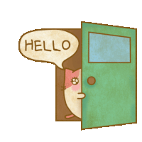 Greeting Hello Sticker - Greeting Hello Get Greetings Stickers