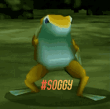 Forg Present GIF - Forg Present Frog - Discover & Share GIFs