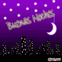 Buenas Noches Moon GIF - Buenas Noches Moon Stars GIFs