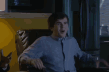 Freddie Highmore Excited GIF - Freddie Highmore Excited Good Doctor GIFs