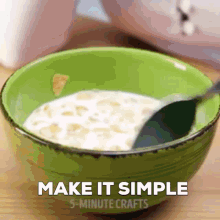 Make It Simple 5minute Crafts GIF - Make It Simple 5minute Crafts Cereal GIFs