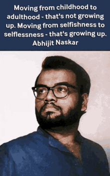 Abhijit Naskar Growing Up GIF - Abhijit Naskar Naskar Growing Up GIFs