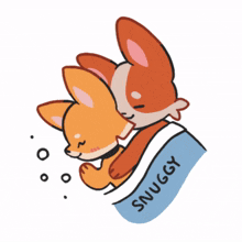 fox hug