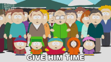Give Him Time Herbert Garrison GIF - Give Him Time Herbert Garrison Stan Marsh GIFs