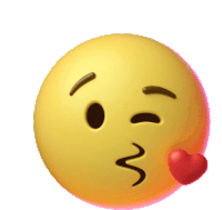 Kisses Emoji Sticker - Kisses Emoji Heart Stickers