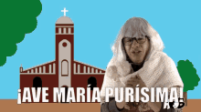 Ave María Purísima Señora Católica GIF - Ave María Purísima Señora Católica Conservador GIFs