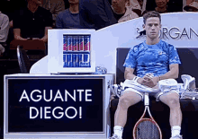 Diego Schwartzman Aguante GIF - Diego Schwartzman Aguante Tennis GIFs