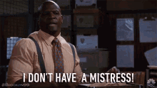 i dont have a mistress defensive denial terry crews sergeant terry jeffords