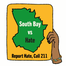 south bay south bay vs hate los angeles california hate
