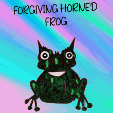 forgiving horned frog veefriends its okay dont worry about it i forgive you