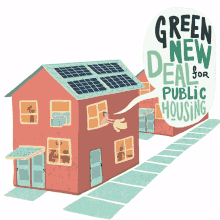 green new deal for public housing reen new deal alexandria ocasio cortez aoc gnd