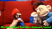 Sml Mario GIF - Sml Mario We Dont Want You Here Anymore GIFs