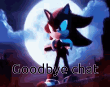 goodbye chat shadow the hedgehog goodbye chat shadow the hedgehog