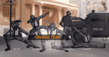 Full Recruit Orange Team GIF - Full Recruit Orange Team Dance GIFs