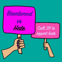 Brentwood Vs Hate Odio GIF - Brentwood Vs Hate Brentwood Odio GIFs