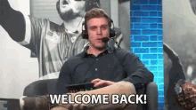 Welcome Back Dave Olson GIF - Welcome Back Dave Olson Smite Scc Qualifiers GIFs