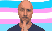 flag pray