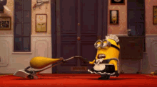 Shake It GIF - Cleaning Minion Despicable Me GIFs
