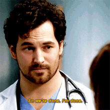 greys anatomy andrew deluca so were done im done were over