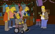 Barstool GIF - Simpsons Homer Barstool GIFs