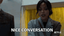 Nice Conversation Sarcastic GIF - Nice Conversation Sarcastic That Went Well GIFs