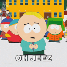 Oh Jeez Butters Stotch GIF - Oh Jeez Butters Stotch Eric Cartman GIFs
