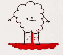 Don Hertzfeldt Bleeding GIF - Don Hertzfeldt Bleeding Bleeding Cloud GIFs