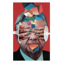 Collage Art Color Blind GIF - Collage Art Collage Color Blind GIFs
