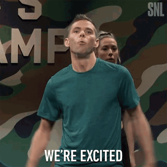 We are exicted gif