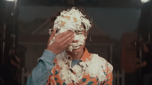 Pie Face Wiping Face GIF - Pie Face Pie Wiping Face - Discover & Share GIFs