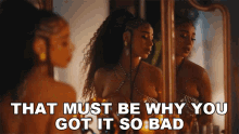 That Must Be Why You Got It So Bad Nia Sultana GIF - That Must Be Why You Got It So Bad Nia Sultana Ambience Song GIFs