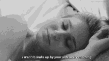 Want To Wake Up By Your Side GIF - Femalecouple Lgbt Lesbian GIFs