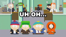 Uh Oh Eric Cartman GIF - Uh Oh Eric Cartman Kyle Broflovski GIFs