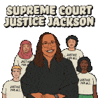 Women Of Color Scotus Sticker - Women Of Color Scotus Supreme Court Justice Jackson Stickers