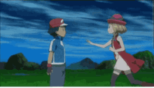 Ash And Serena Amourshipping GIF - Ash And Serena Amourshipping Ash Pokémon GIFs